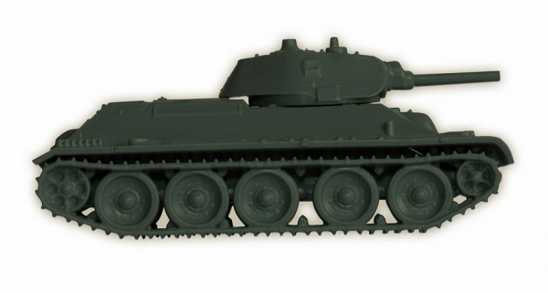 Советский средний танк Т-34/76 (обр 1940г), 1:100