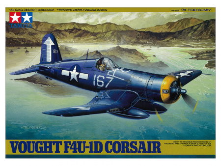Самолет F4U-1D Vought Corsair, 1/48