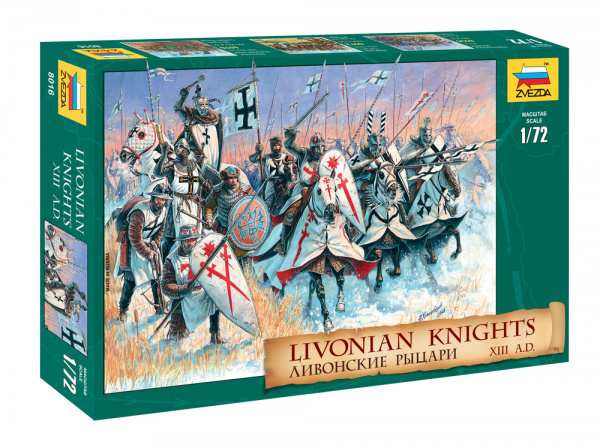 Рыцари Ливонского ордена XII-XIV века, 1:72
