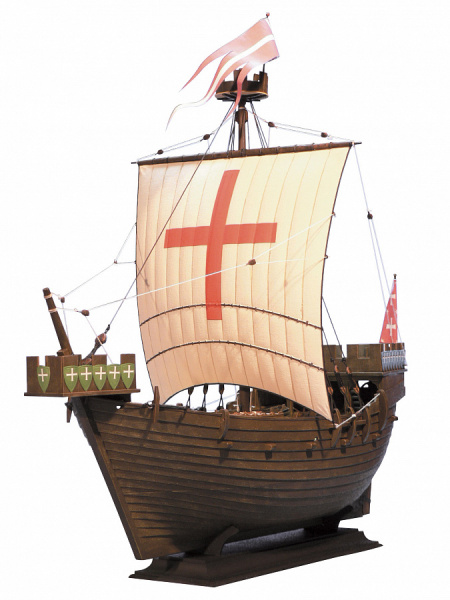 Корабль крестоносцев XII-XIV вв., 1:72 (ПН), [9024П]