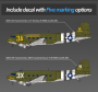 Самолёт USAAF C-47 Skytrain, 1:144, (12633)