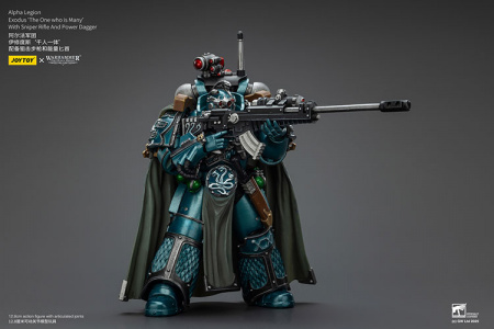 Alpha Legion, Exodus "The One who is Many" with Sniper Rifle And Power Dagger, 1:18, [JT01390]