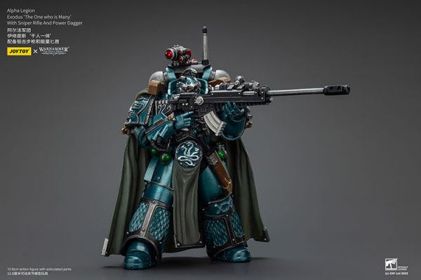 Alpha Legion, Exodus "The One who is Many" with Sniper Rifle And Power Dagger, 1:18, [JT01390]