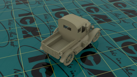 Model T 1917 Utility, Армейский автомобиль Австралии І МВ, 1:35, (35664)