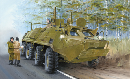 Советский БТР-60ПУ, 1:35, [01576]