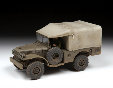 Американский армейский автомобиль WC-51 "Три четверти", 1:35
