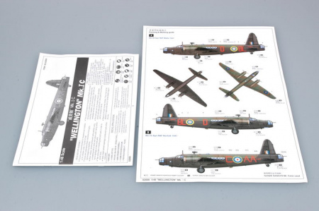 Самолет Wellington MK.IC, 1:48, [02808]