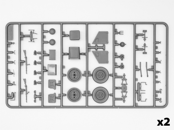 le.gl.Einheitz-Pkw Kfz.4, Германский легкий зенитный автомобиль II МВ, 1:35, [35584]
