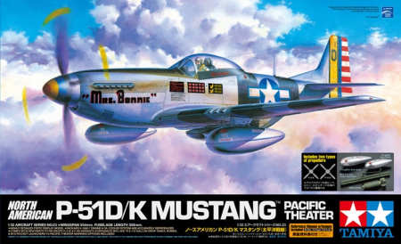 Самолет P-51D/K Mustang - Pacific Theater, 1/32