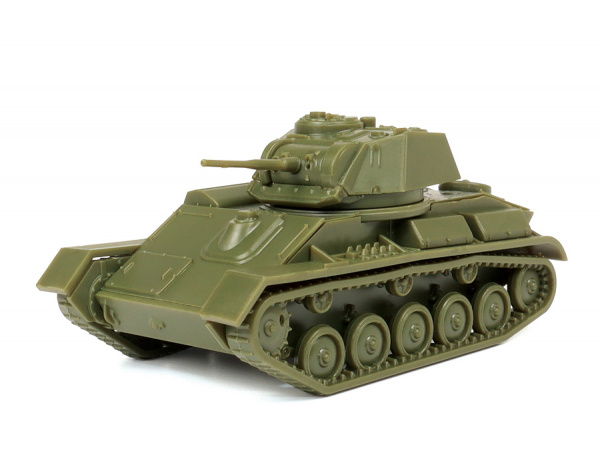 Советский легкий танк Т-80 (обр. 1942г), 1:100