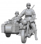 German Panzer I Ausf.B & Motorcycle Zündapp KS750 w/sidecar (1:35)