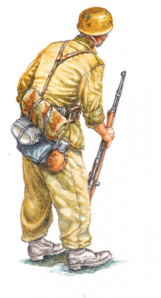 German Paratroopers with Tropical Uniform, 1/72