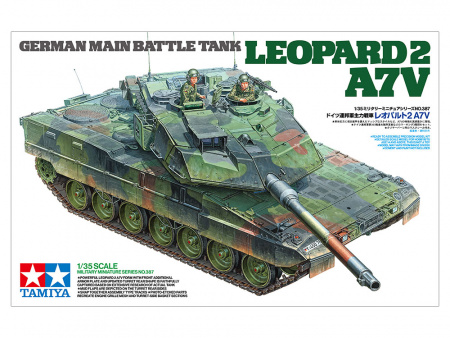 Немецкий основной боевой танк Leopard 2A7V, 1:35, [35387]