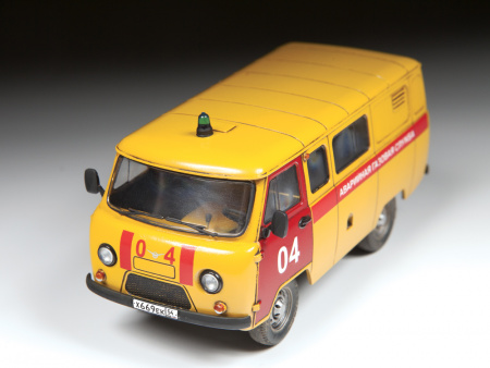 УАЗ-3909 "Буханка". Аварийная газовая служба., 1:43, [43003]