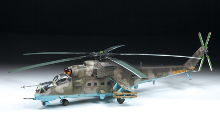 Советский ударный вертолёт Ми-35М, 1:48