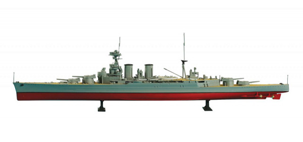 Флагман английского флота линейный крейсер "Худ", 1:720
