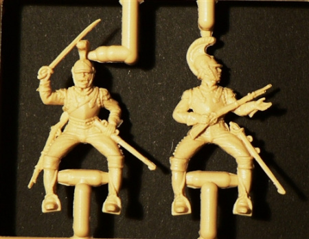 Франц.тяжелая кавалерия 19в. 1/72