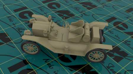 Model T 1913 "Спидстер", Американский спортивный автомобиль, 1:24, (24015)