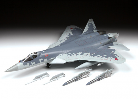 Российский истребитель пятого поколения Су-57, 1:48