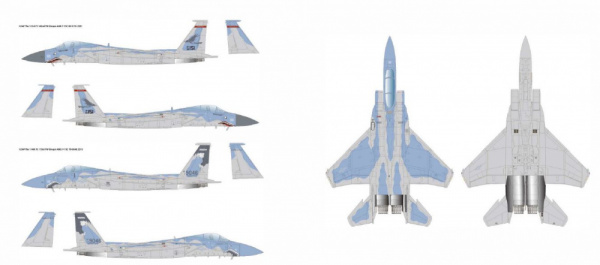 Самолёт F-15C Eagle “Medal of Honor 75th Anniversary Paint” (1:72)