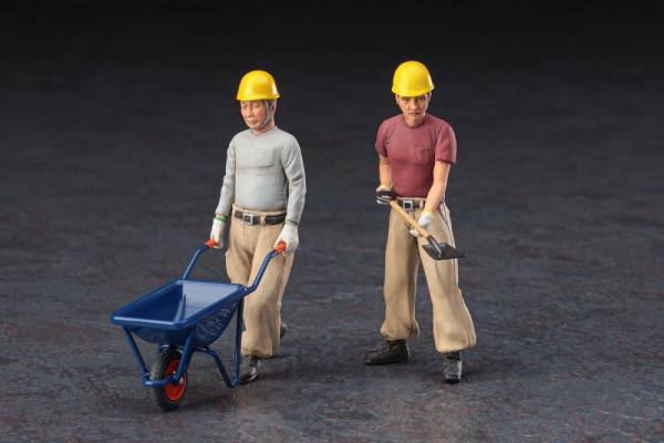 Набор фигур строителей CONSTRUCTION WORKER SET A (4 фигуры), 1:35, [66003]