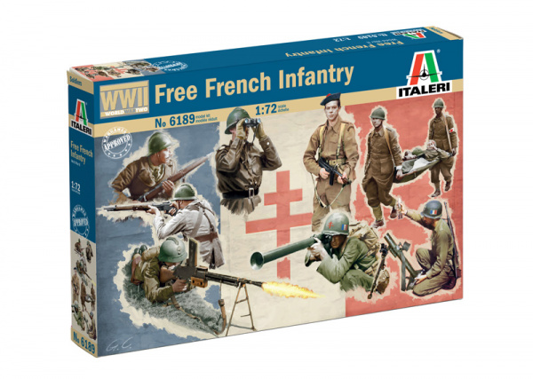 Франзуская пехота WWII, 1:72, [6189]
