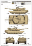 Американский танк M1A1 AIM Abrams, 1:16, [00926]
