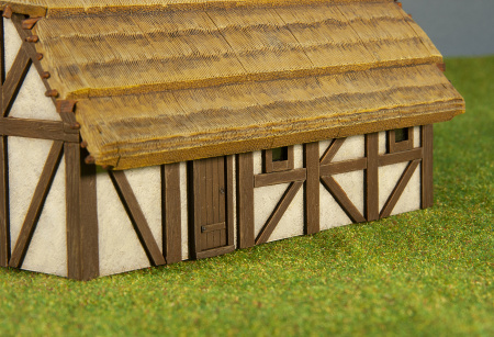 Дом с соломенной крышей, 1:72