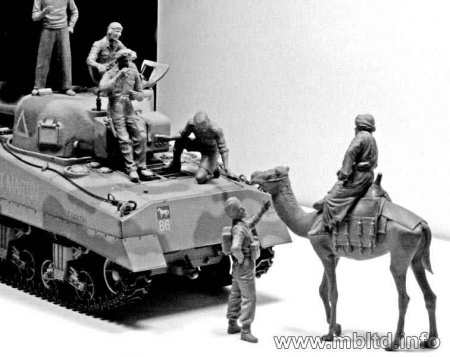 Фигуры Содружество AFV Экипаж, 1:35, (MB3564)