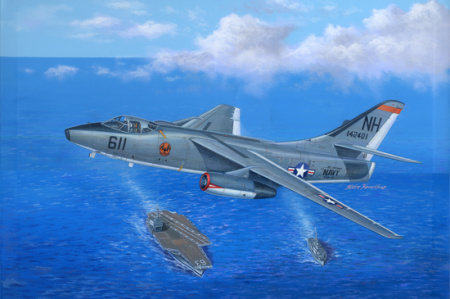 Американский палубный бомбардировщик EA-3B Skywarrior, 1:48, [02871]