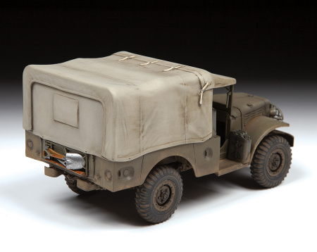 Американский армейский автомобиль WC-51 "Три четверти", 1:35