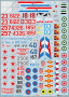 Деколь для Микоян МиГ-21, 1/48