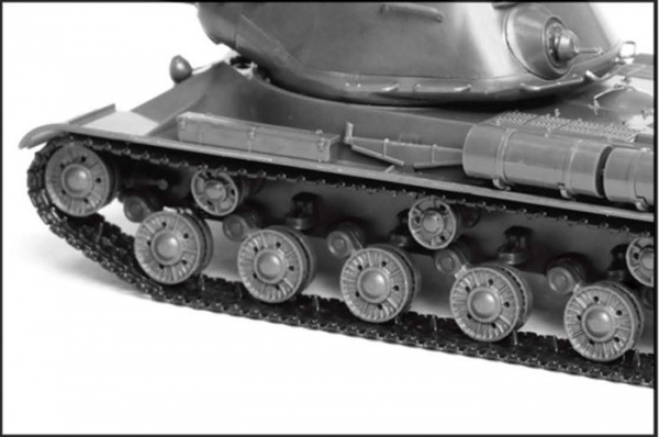 Советский тяжелый танк ИС-2, 1:72