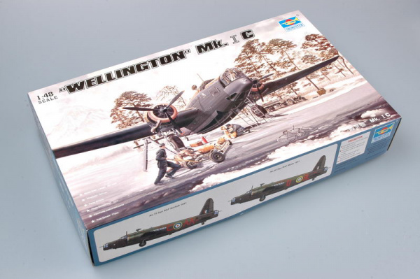Самолет Wellington MK.IC, 1:48, [02808]