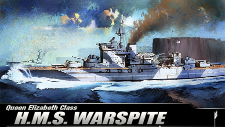 Корабль HMS "Warspite", 1/350