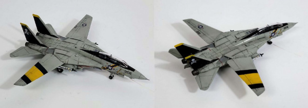 Самолет USN F-14A VF-84 "Jolly Rogers" (1:144)
