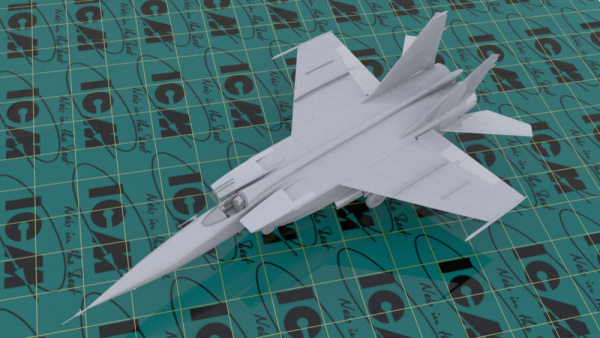 МиГ-25 РБФ, Советский самолет-разведчик, 1:48, (48904)