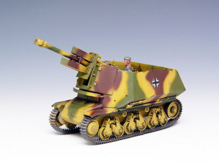 Немецкая трофейная 105 мм САУ leFH18(Sf) auf Geschützwagen 39H(f), 1:35, [00353]