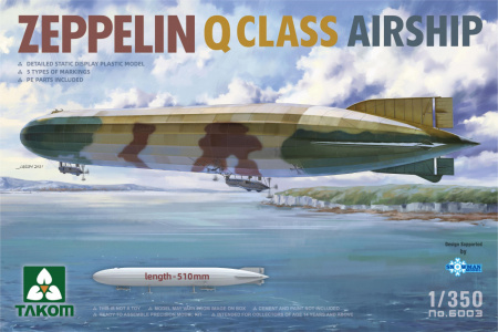 Дирижабль ZEPPELIN Q CLASS AIRSHIP, 1:350, [6003]