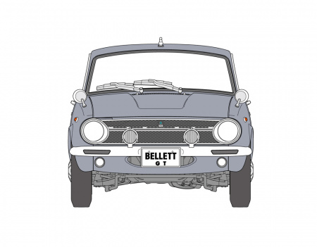 Автомобиль Isuzu Bellett 1600GT (1966) (Limited Edition), 1:24, [20701]