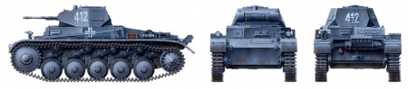 Танк Panzer II Ausf A/B/C 1/35