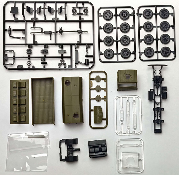 Бронированный грузовик с функциональным модулем К-5350 (1:72), [307284]