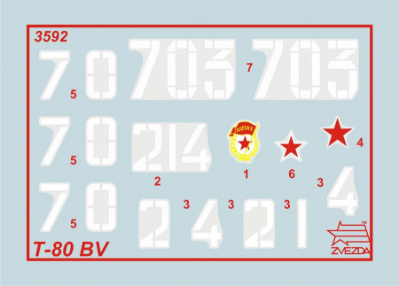 Танк Т-80БВ, 1:35