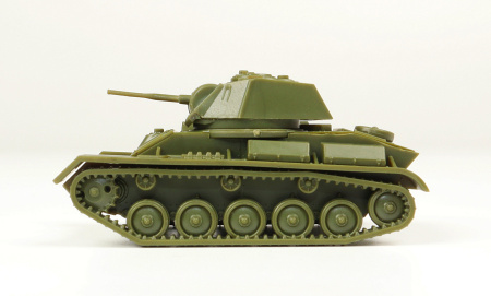 Советский легкий танк Т-80 (обр. 1942г), 1:100