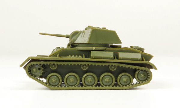 Советский легкий танк Т-80 (обр. 1942г), 1:100