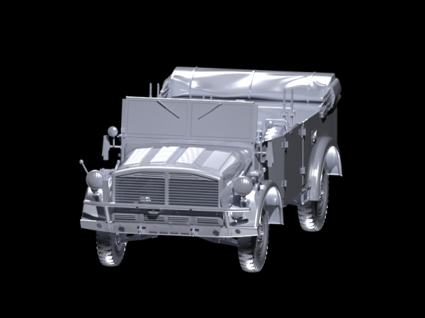 Внедорожные автомобили Вермахта (Kfz.1, Horch 108 Typ 40, L1500A), 1:35, (DS3503)