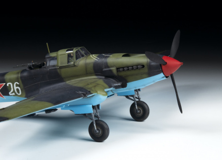 Советский двухместный штурмовик "Ил-2" обр. 1943 года, 1:48
