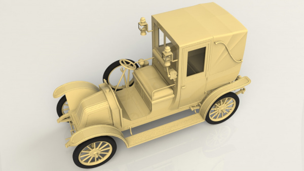 Лондонское такси тип AG 1910, 1:35, (35658)