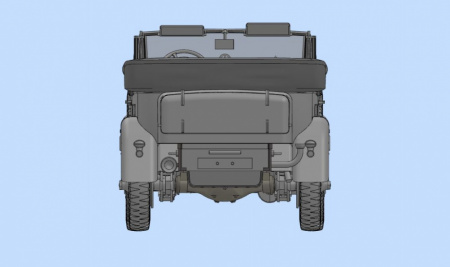 Typ G4 (Kfz.21), Германский штабной автомобиль ІІ МВ, 1:35, (35538)