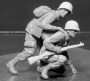 Фигуры Американские и немецкие десантники, юг Европы, 1944», 1:35, (MB35157)
